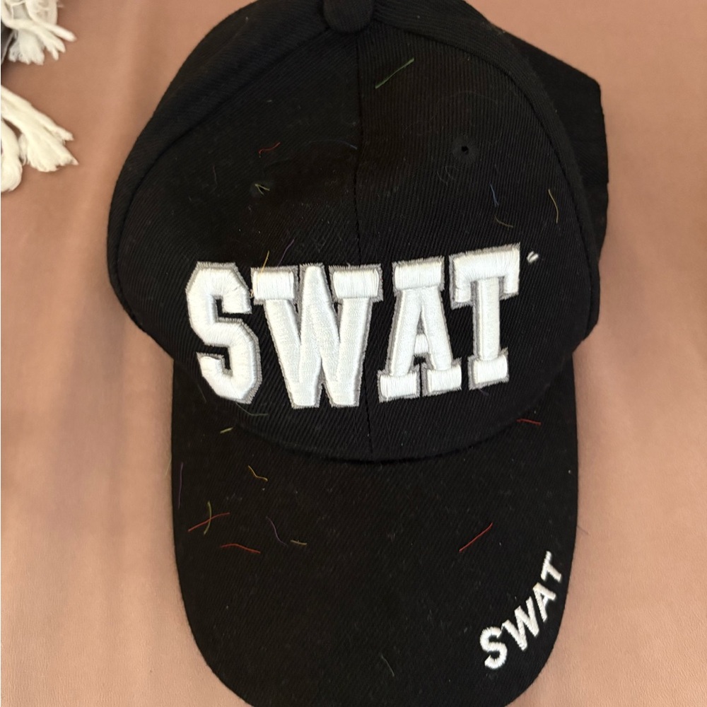Black SWAT Cap